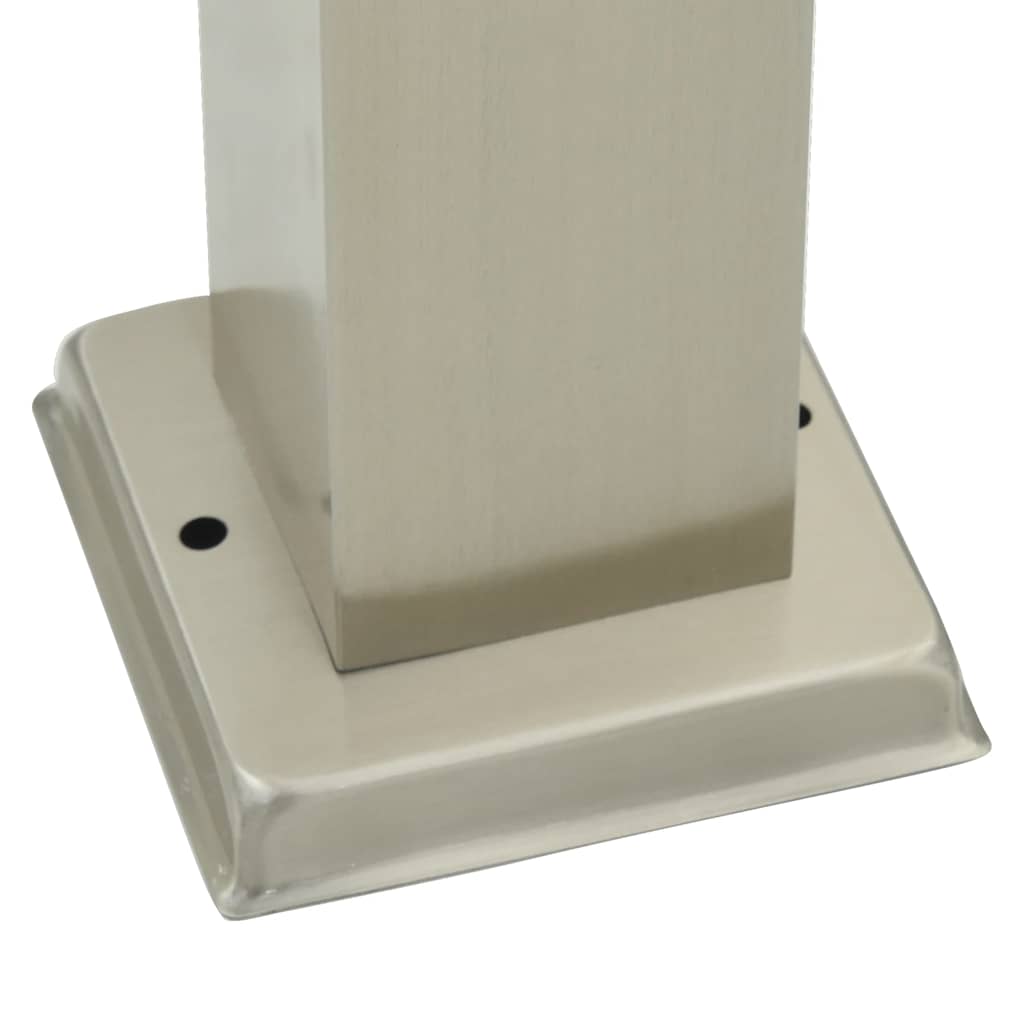 Lampada a paletto con sensore 50 cm Acciaio Inox IP44 | homemem39