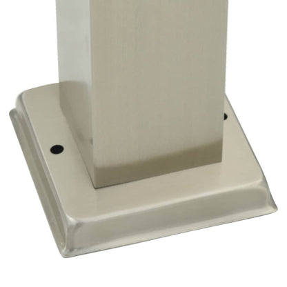 Lampada a paletto con sensore 80 cm Acciaio Inox IP44 | homemem39