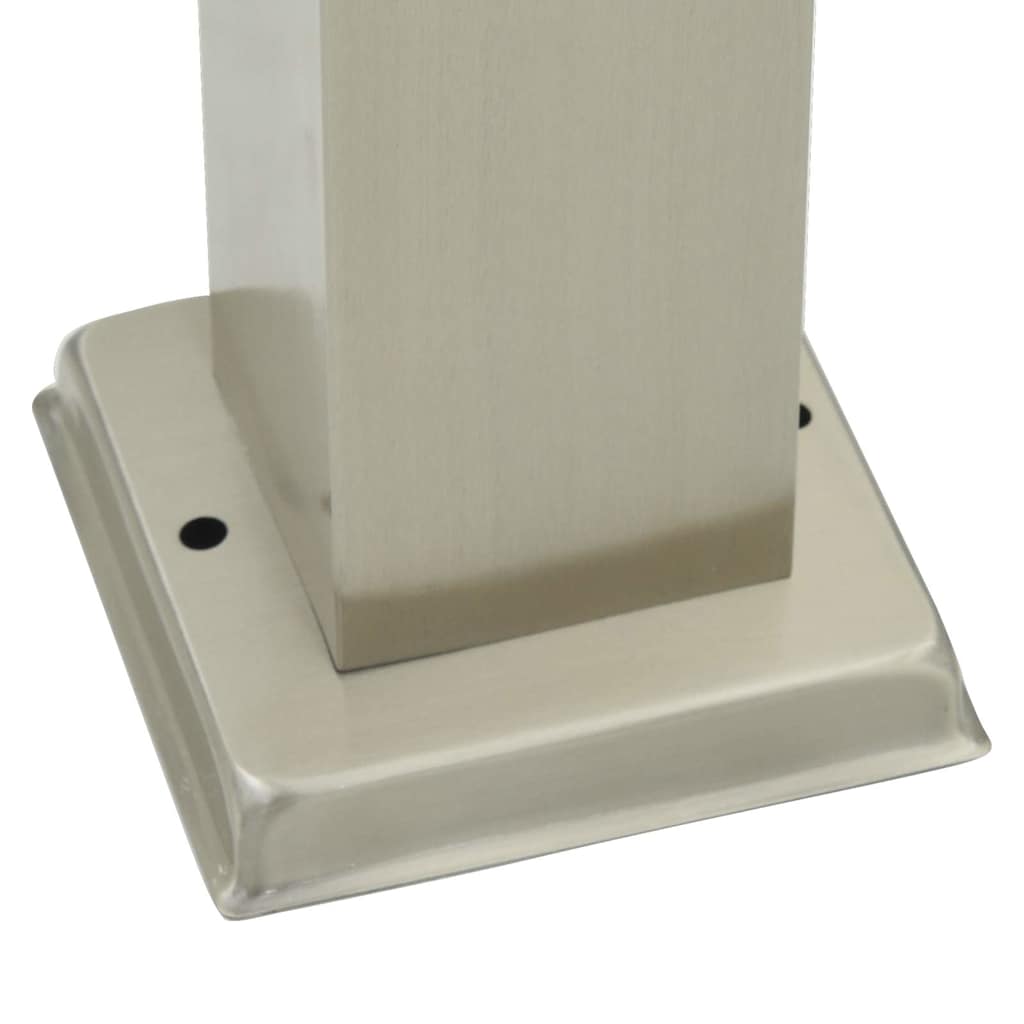 Lampada a paletto con sensore 80 cm Acciaio Inox IP44