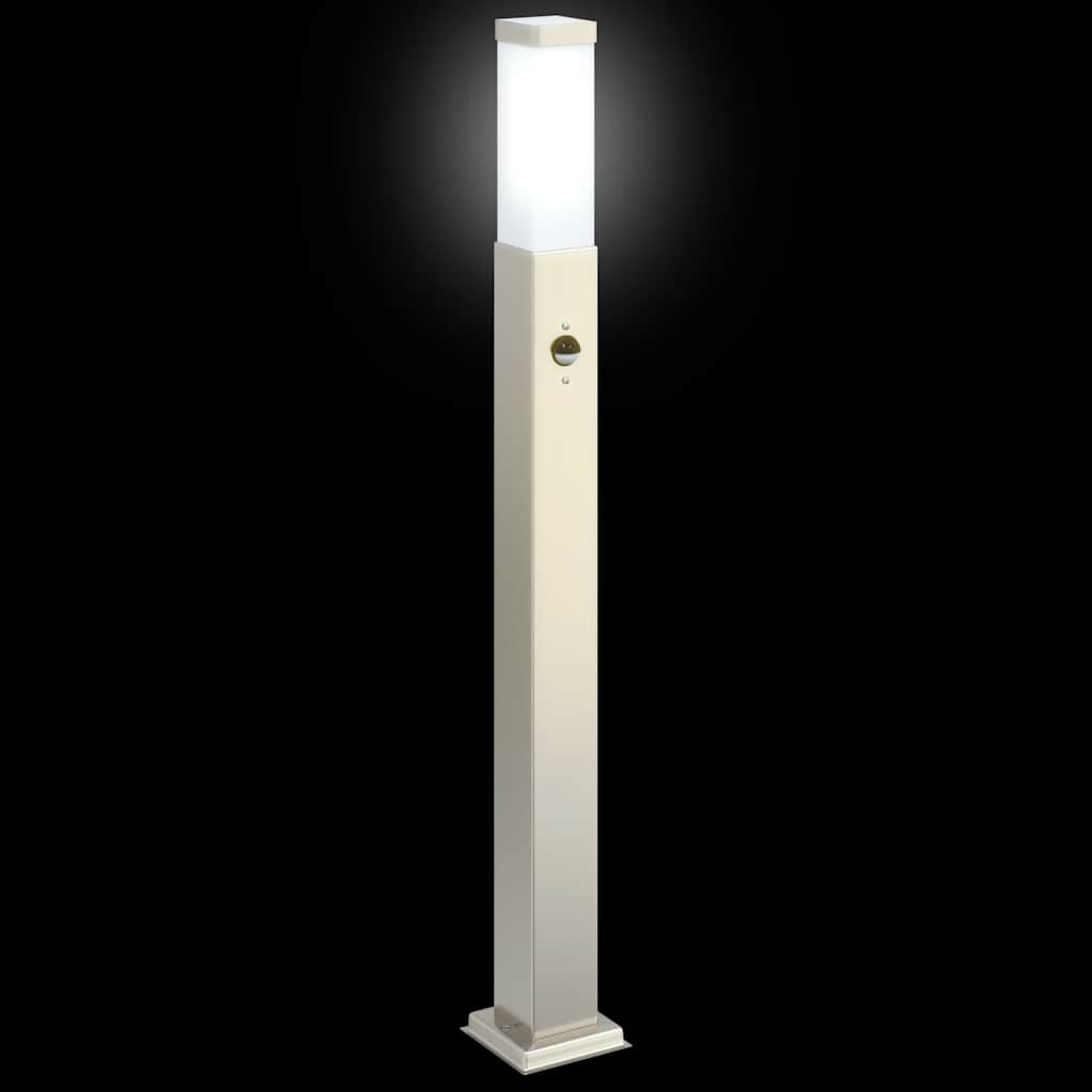 Lampioni a dissuasore con sensore 3 pz 80 cm Acciaio Inox IP44 | homemem39