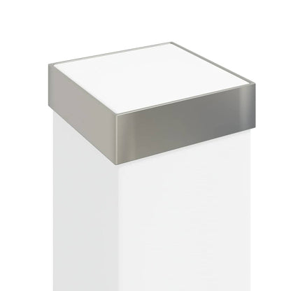Lampioni a dissuasore con sensore 3 pz 80 cm Acciaio Inox IP44 | homemem39