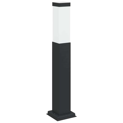 Lampada a paletto 50 cm Nera IP44