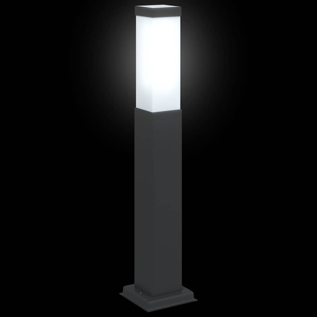Lampada a paletto 50 cm Nera IP44 | homemem39