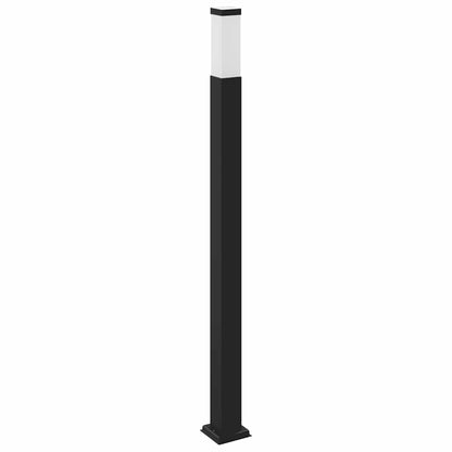Lampada a paletto con sensore 110 cm Nera IP44 | homemem39