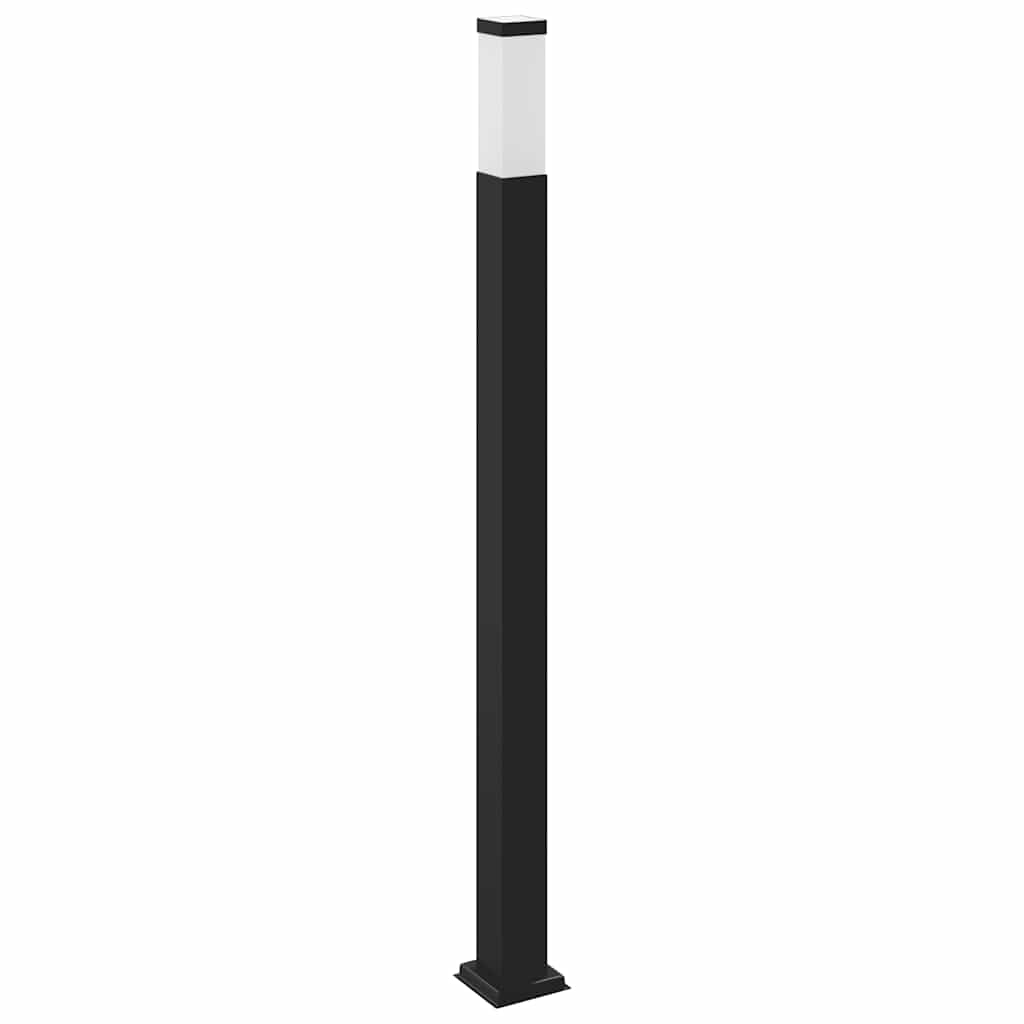 Lampada a paletto con presa di corrente 110 cm Nera IP44 | homemem39