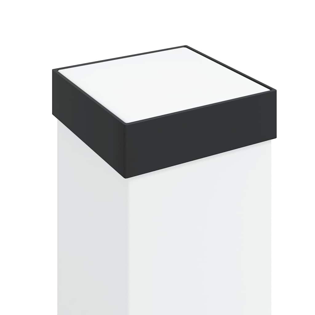 Lampioni a paletto con sensore e presa 3 pz 80 cm neri IP44 | homemem39