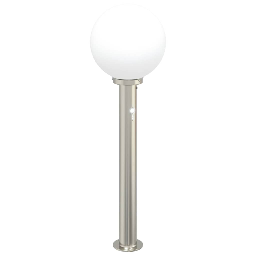 Lampada a paletto con sensore 80 cm Acciaio Inox IP44 | homemem39