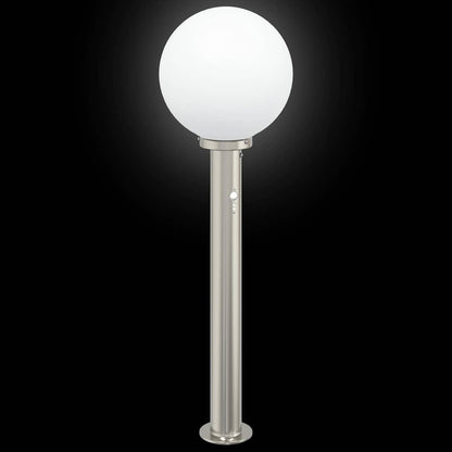 Lampada a paletto con sensore 80 cm Acciaio Inox IP44 | homemem39