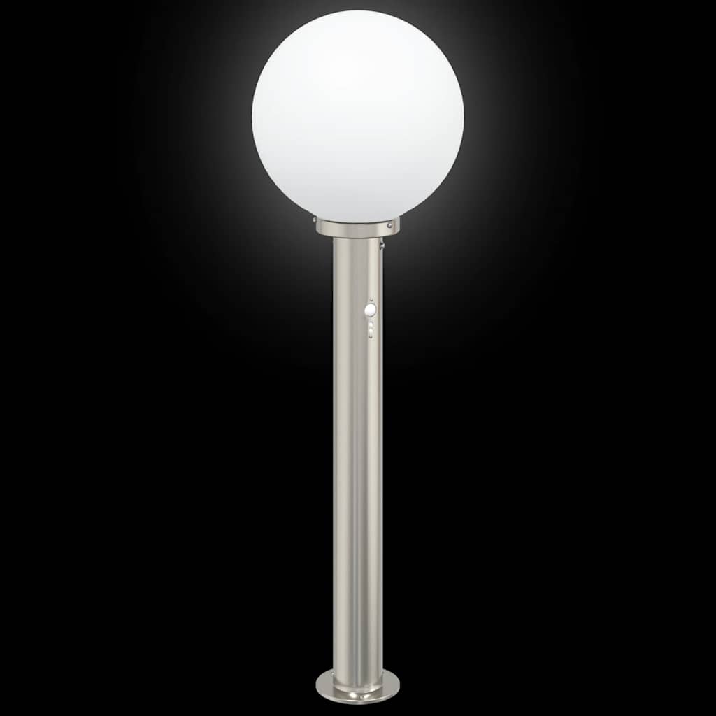 Lampioni a dissuasore con sensore 3 pz 80 cm Acciaio Inox IP44 | homemem39
