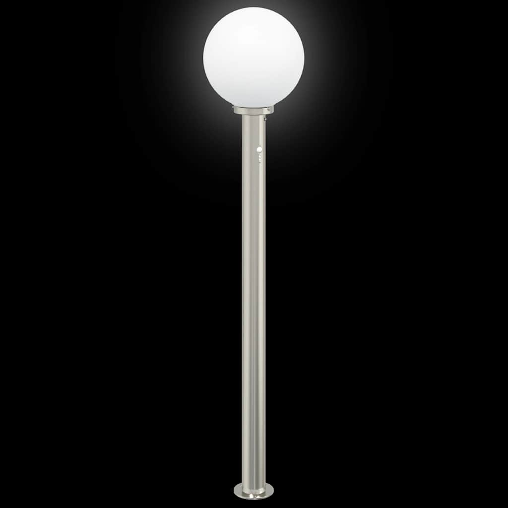 Lampada a paletto con sensore 120 cm Acciaio Inox IP44 | homemem39