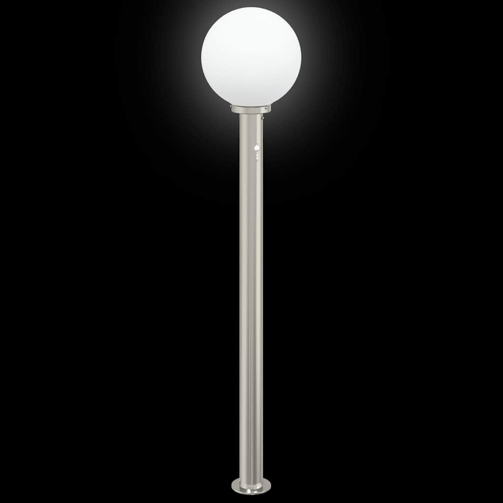 Lampioni a dissuasore con sensore 3 pz 120 cm Acciaio Inox IP44 | homemem39