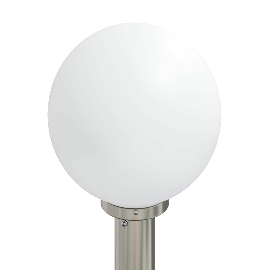 Lampada a paletto con sensore e presa 80 cm Acciaio Inox IP44 | homemem39