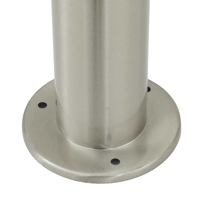 Lampada a paletto con sensore e presa 120 cm Acciaio Inox IP44 | homemem39
