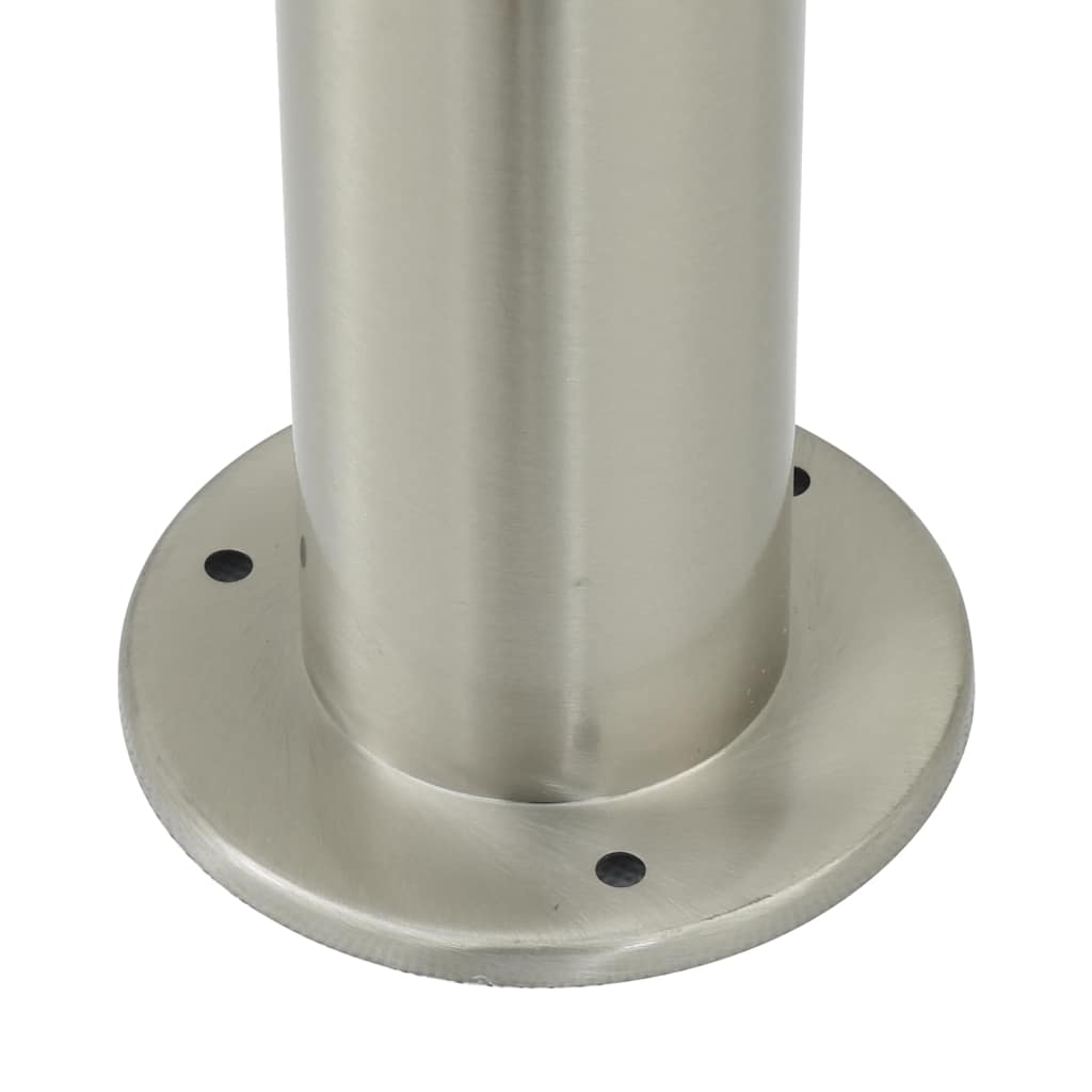 Lampioni a dissuasore con sensore e presa 3 pz 120 cm Acciaio Inox IP44 | homemem39