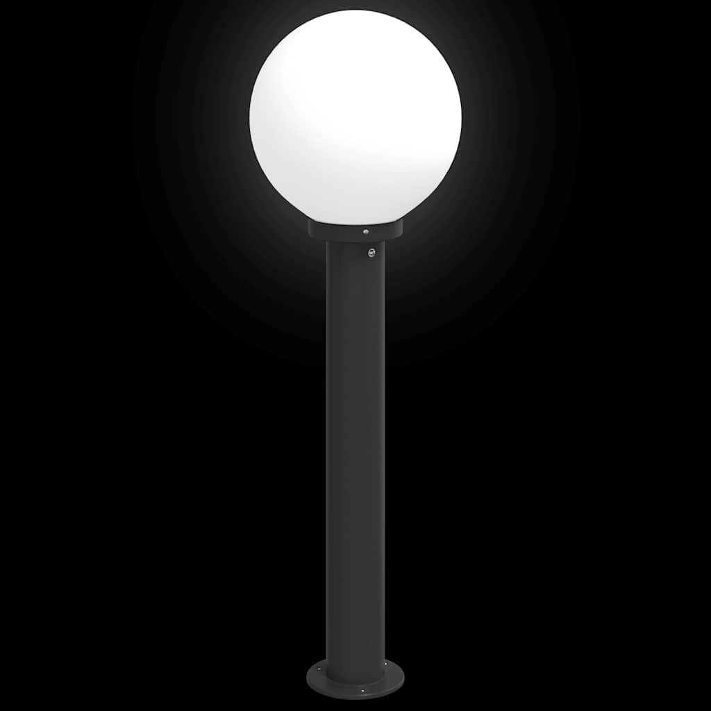 Lampioni a palo 3 pz 80 cm Nero IP44 | homemem39