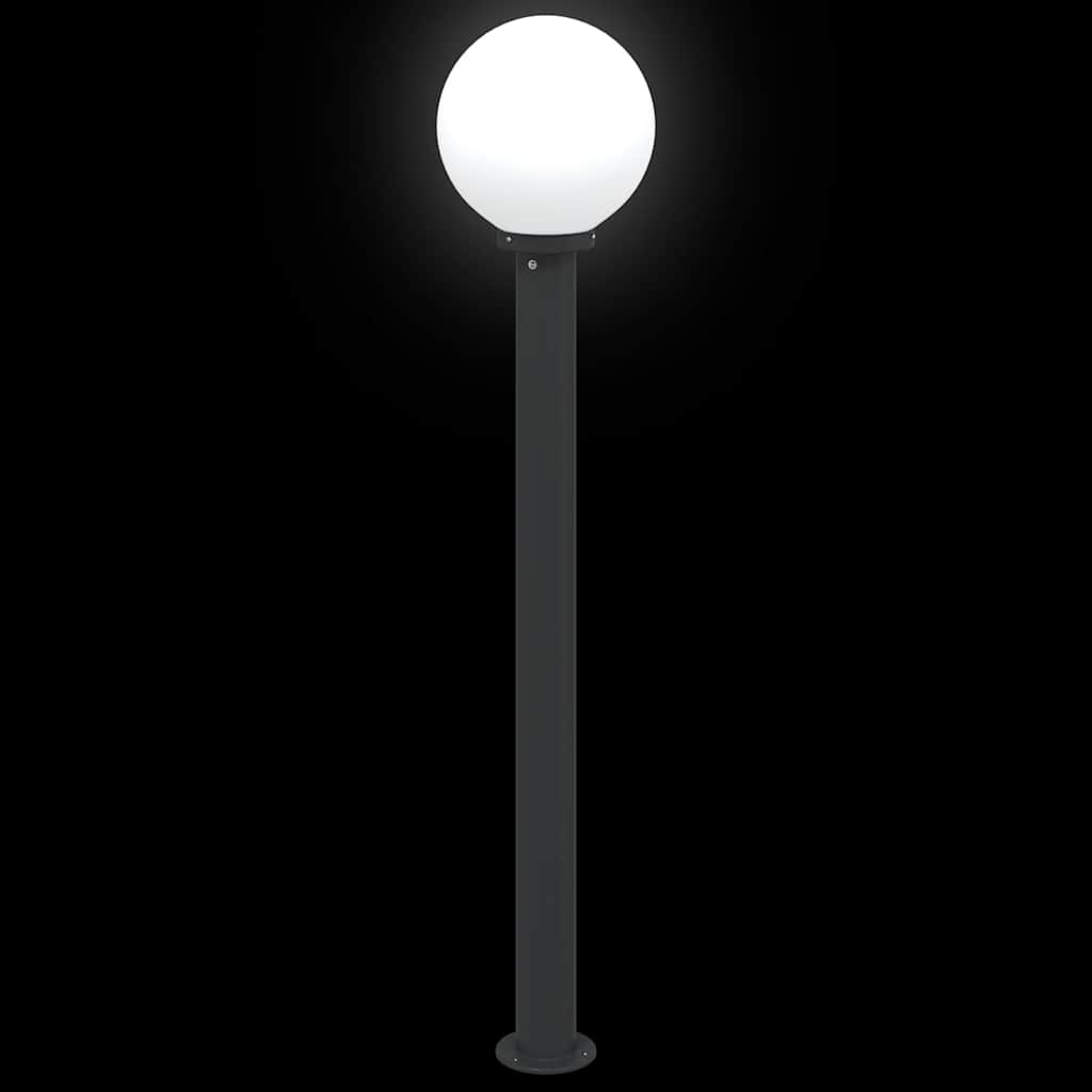 Lampioni a palo 3 pz 120 cm Nero IP44 | homemem39