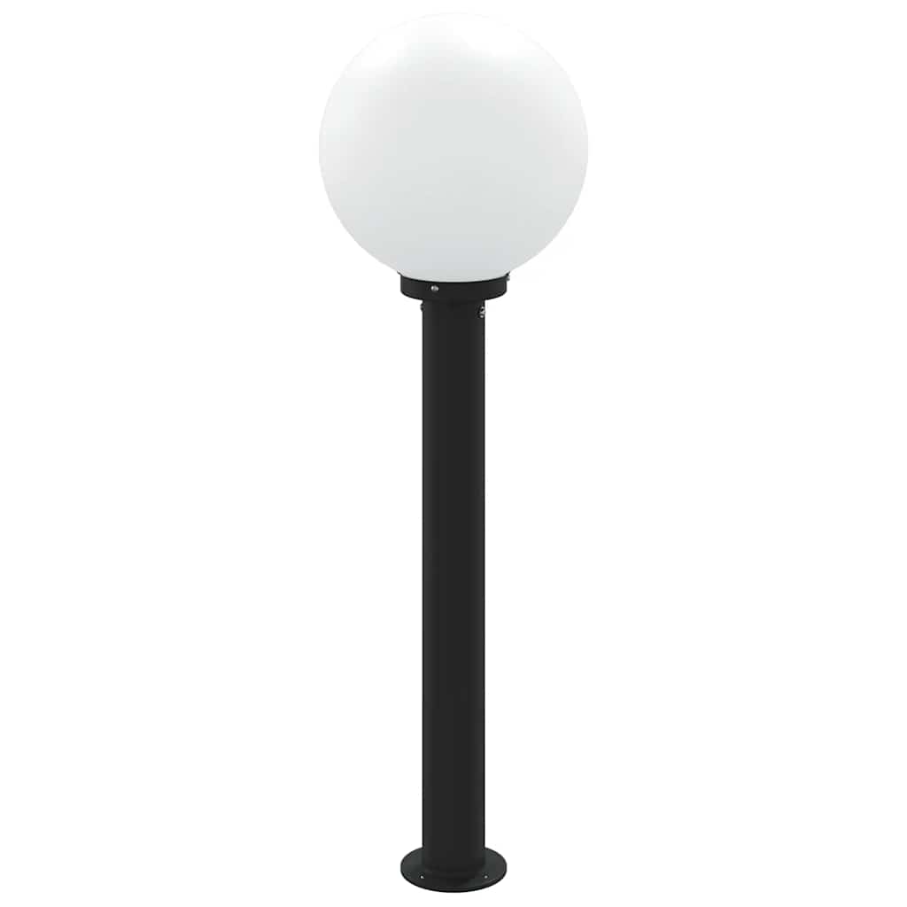 Lampada a paletto con sensore 80 cm Nera IP44 | homemem39