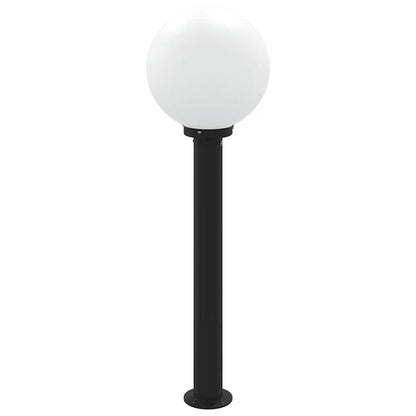 Lampada a paletto con sensore 80 cm Nera IP44 | homemem39