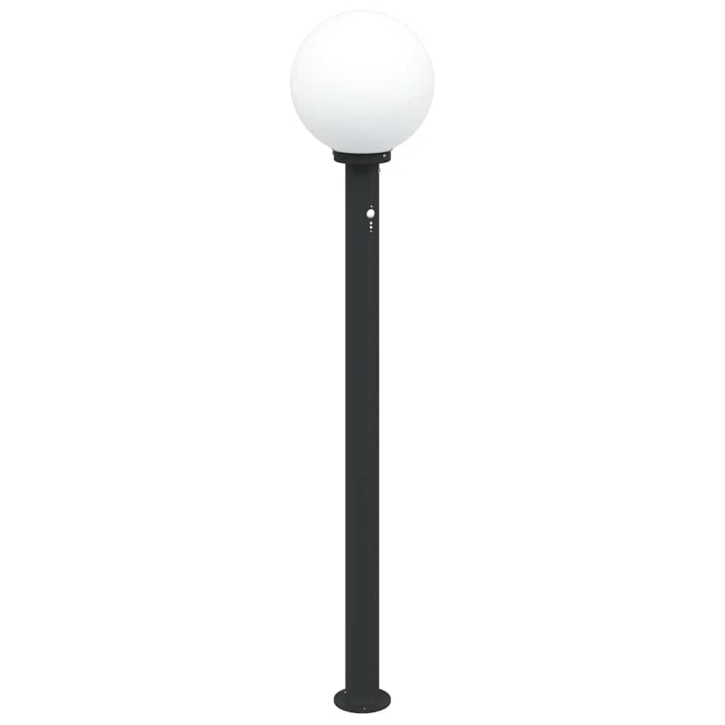 Lampada a paletto con sensore 120 cm Nera IP44 | homemem39