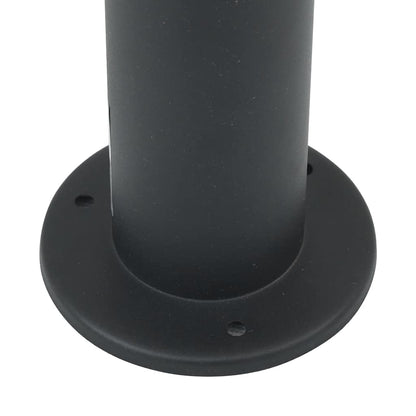 Lampada a paletto con presa elettrica 80 cm Nera IP44 | homemem39