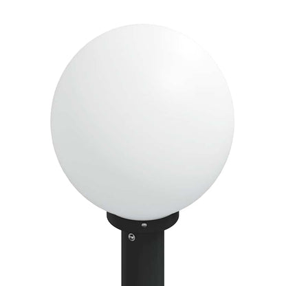 Lampada a paletto con sensore e presa 120 cm Nera IP44 | homemem39