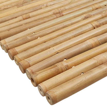Tappetini da Bagno 2 pz 70x50 cm in Bambù