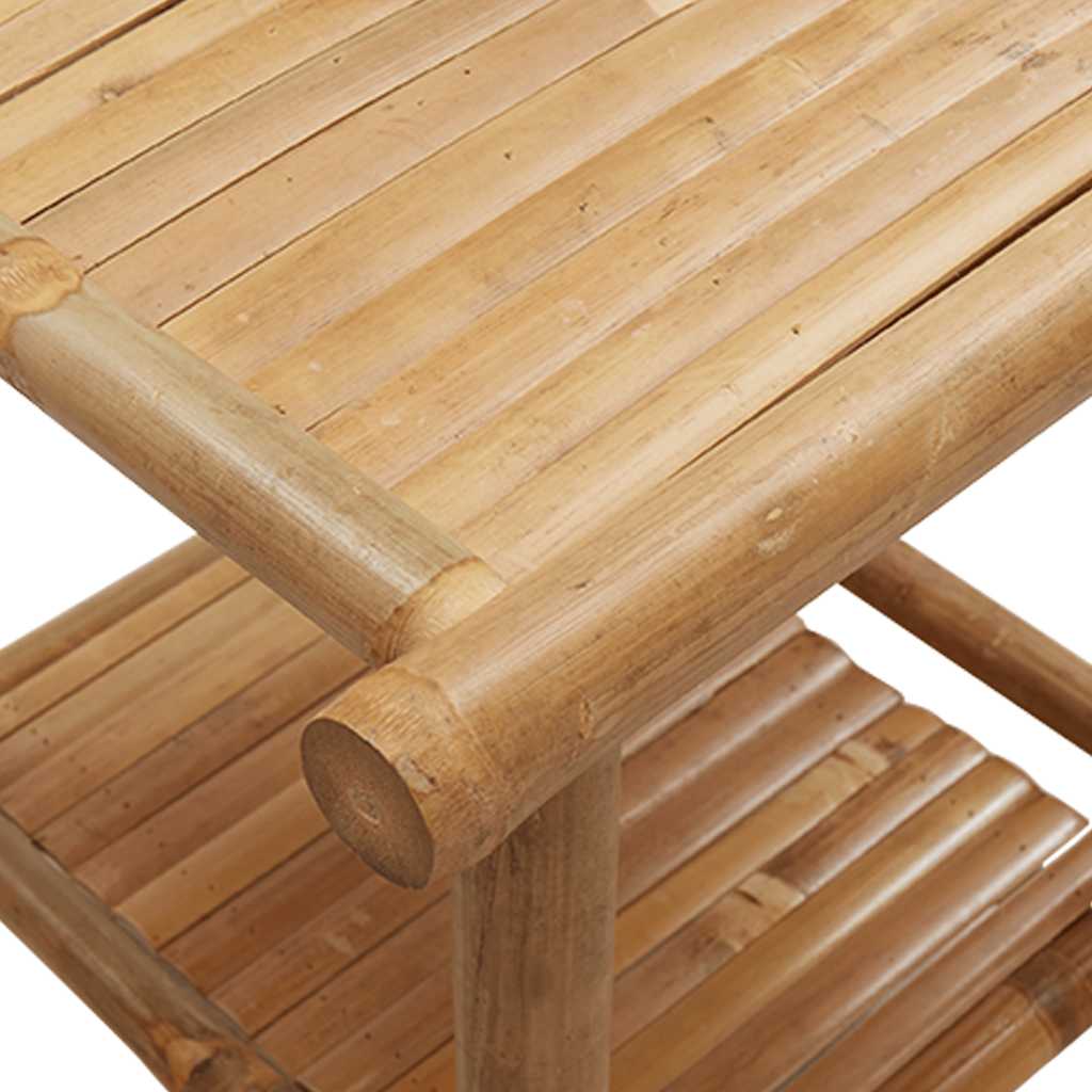 Tavolino da Salotto 45x45x45 cm in Bambù | homemem39