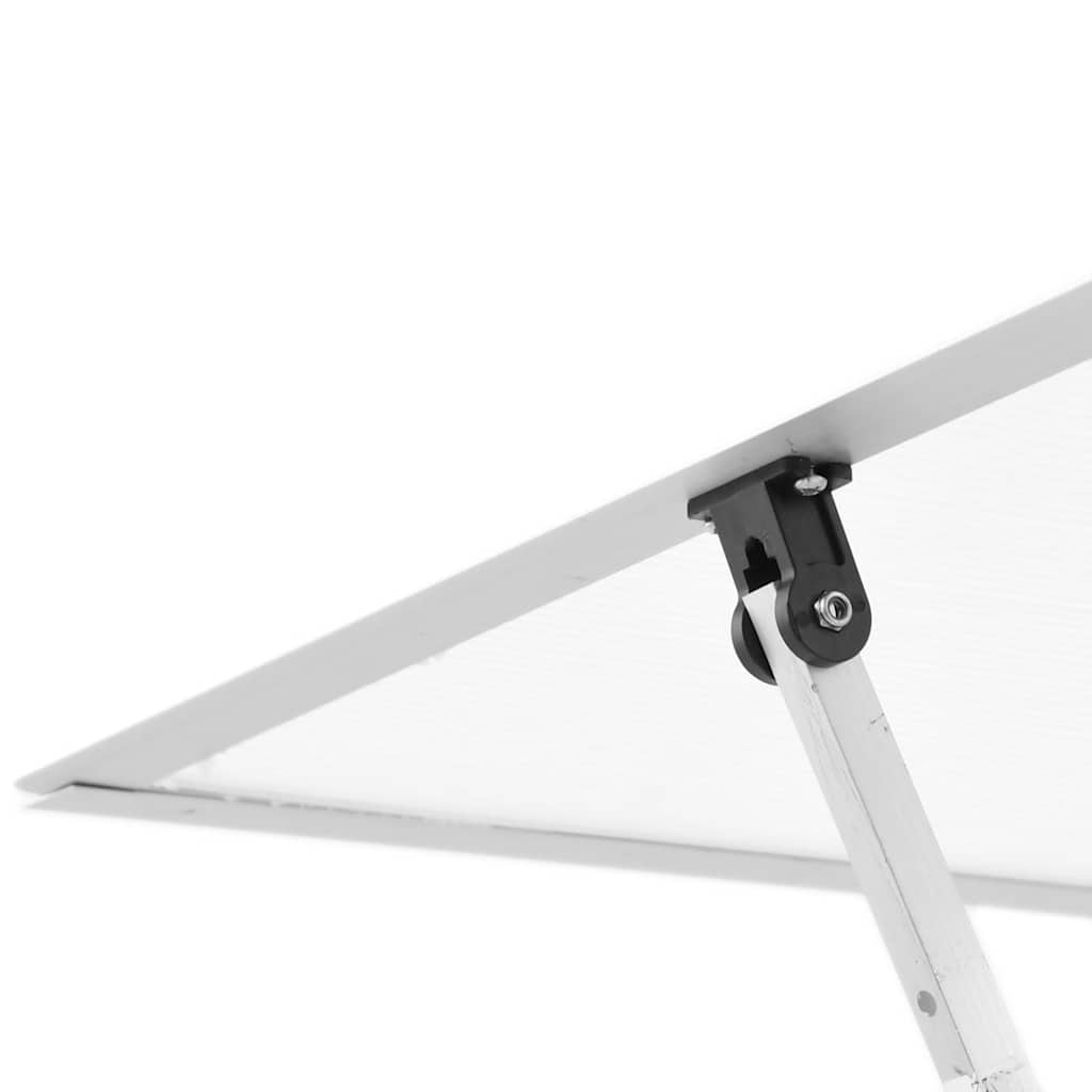 Telaio Serra con Base Argento 334x169x195 cm in Alluminio - homemem39