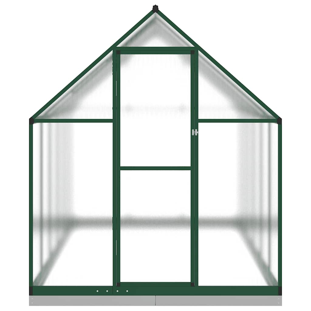 Telaio Serra con Base Verde 334x169x202 cm in Alluminio - homemem39