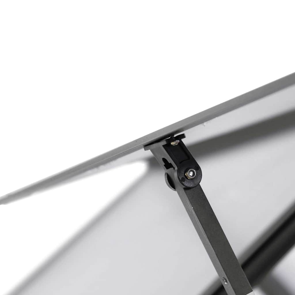 Telaio Serra con Base Antracite 445x169x195 cm in Alluminio - homemem39