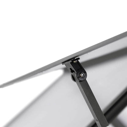 Telaio Serra con Base Antracite 445x169x195 cm in Alluminio - homemem39