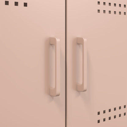 Credenza Rosa 68x39x113 cm in Acciaio - homemem39