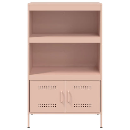 Credenza Rosa 68x39x113 cm in Acciaio