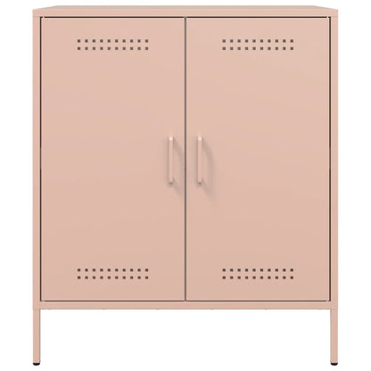 Credenza Rosa 68x39x79 cm in Acciaio