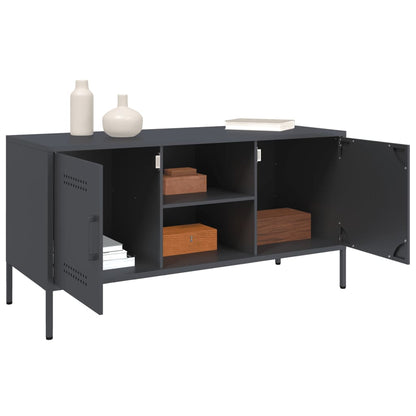Mobile TV Antracite 100,5x39x50,5 cm in Acciaio | homemem39