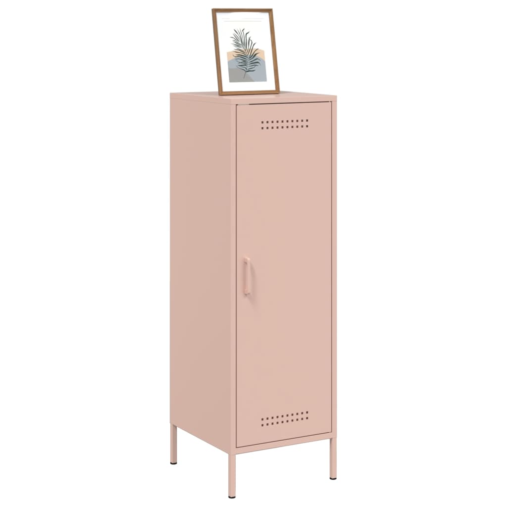 Credenza Rosa 36x39x113 cm in Acciaio