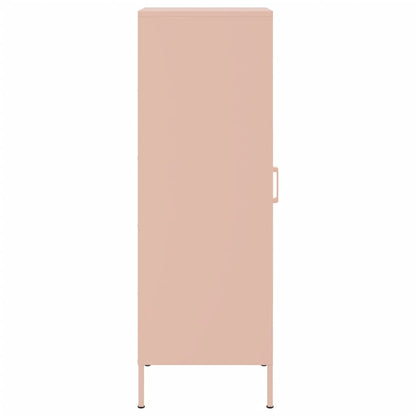 Credenza Rosa 36x39x113 cm in Acciaio