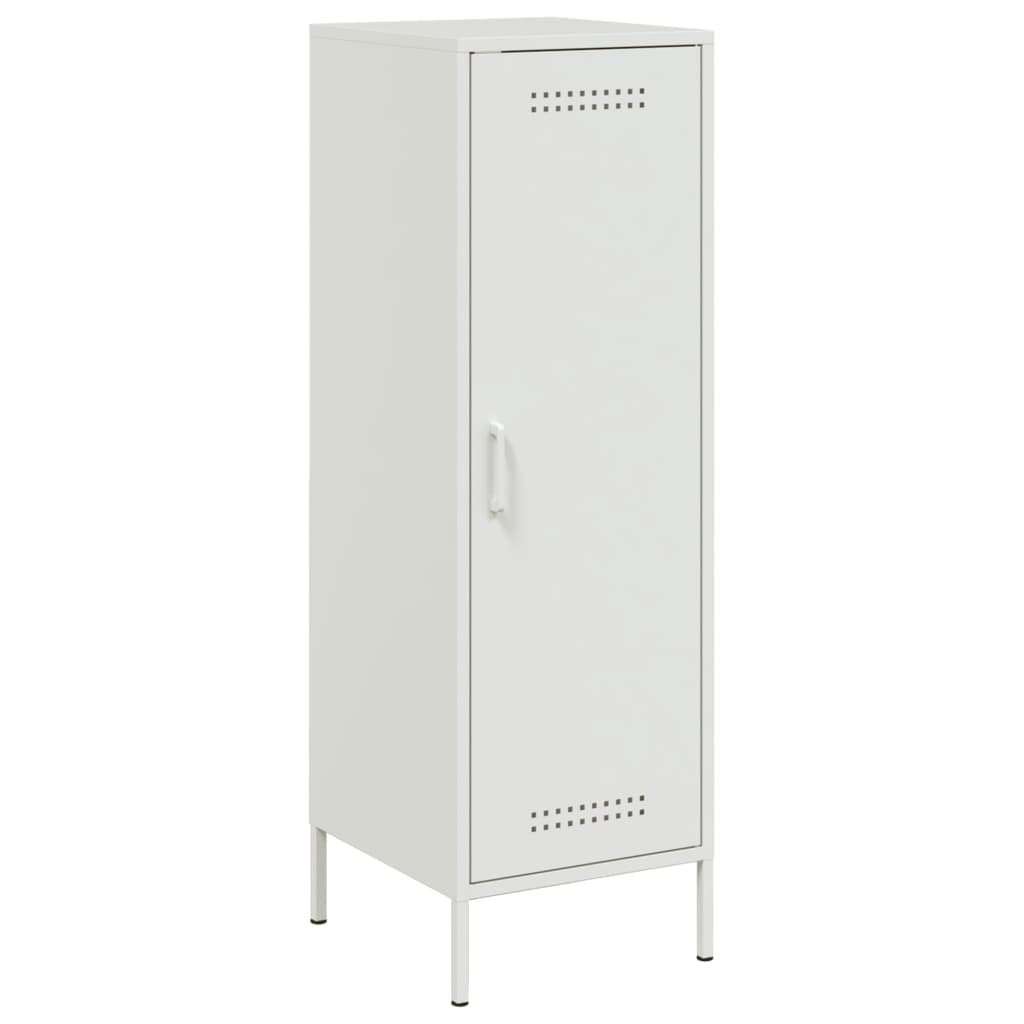 Credenza Bianca 36x39x113 cm in Acciaio