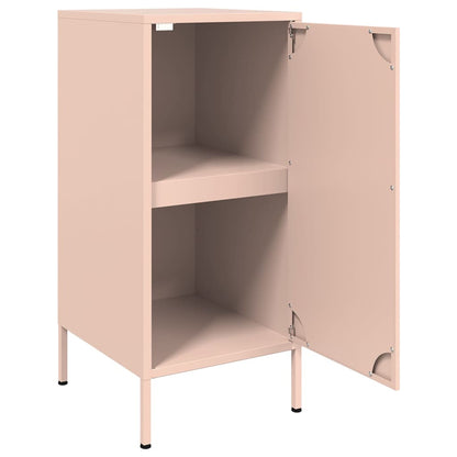 Credenze 2 pz Rosa 36x39x79 cm in Acciaio