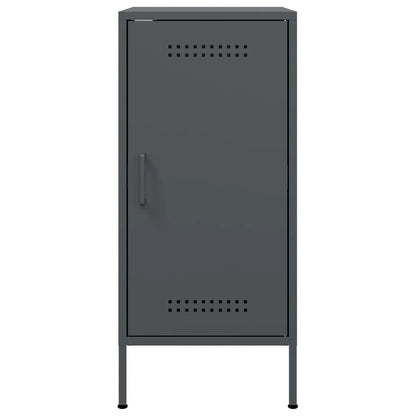 Credenze 2 pz Antracite 36x39x79 cm in Acciaio