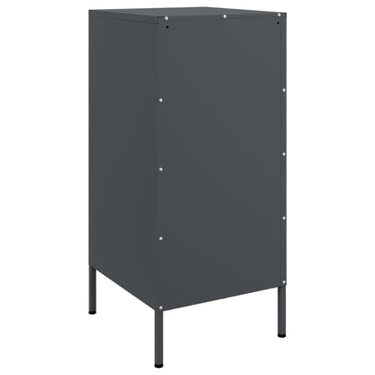 Credenze 2 pz Antracite 36x39x79 cm in Acciaio