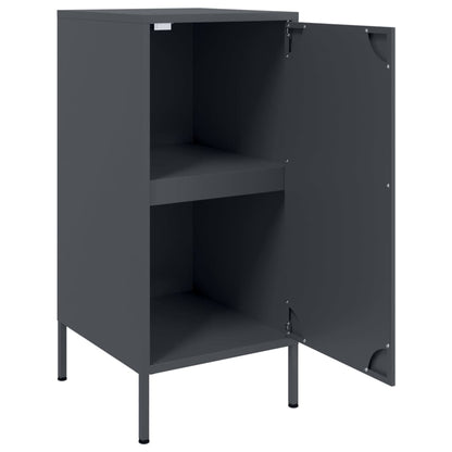 Credenze 2 pz Antracite 36x39x79 cm in Acciaio
