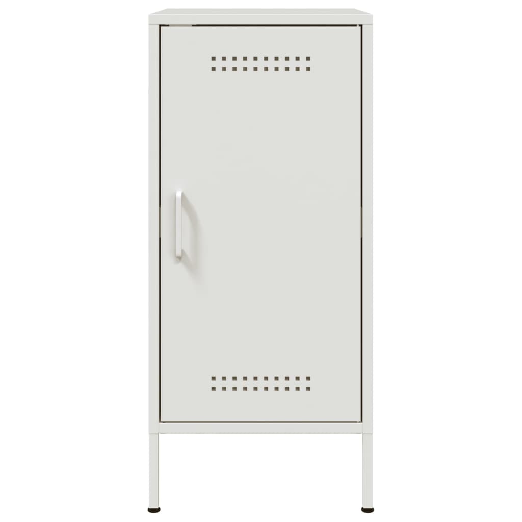 Credenza Bianca 36x39x79 cm in Acciaio - homemem39