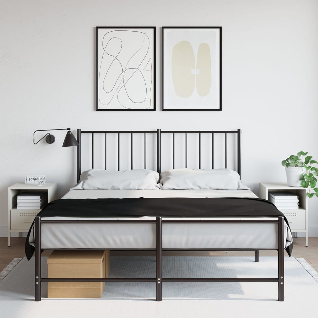 Comodini 2 pz Bianchi 36x39x50,5 cm in Acciaio - homemem39