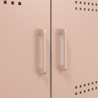 Credenza Rosa 100,5x39x79 cm in Acciaio