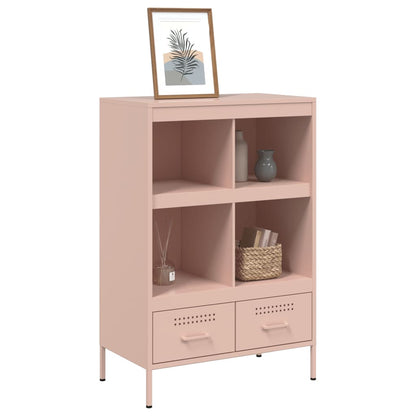 Credenza Rosa 68x39x101,5 cm in Acciaio