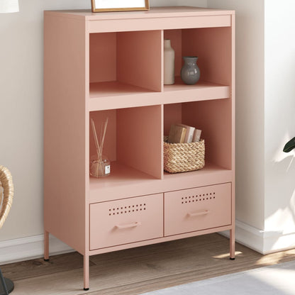 Credenza Rosa 68x39x101,5 cm in Acciaio