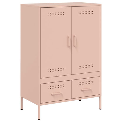 Credenza Rosa 68x39x101,5 cm in Acciaio