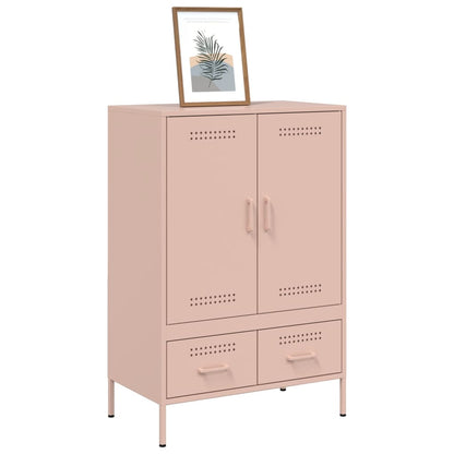 Credenza Rosa 68x39x101,5 cm in Acciaio