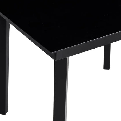 Set da Pranzo da Giardino 9 pz con Cuscini in Polyrattan Grigio | homemem39